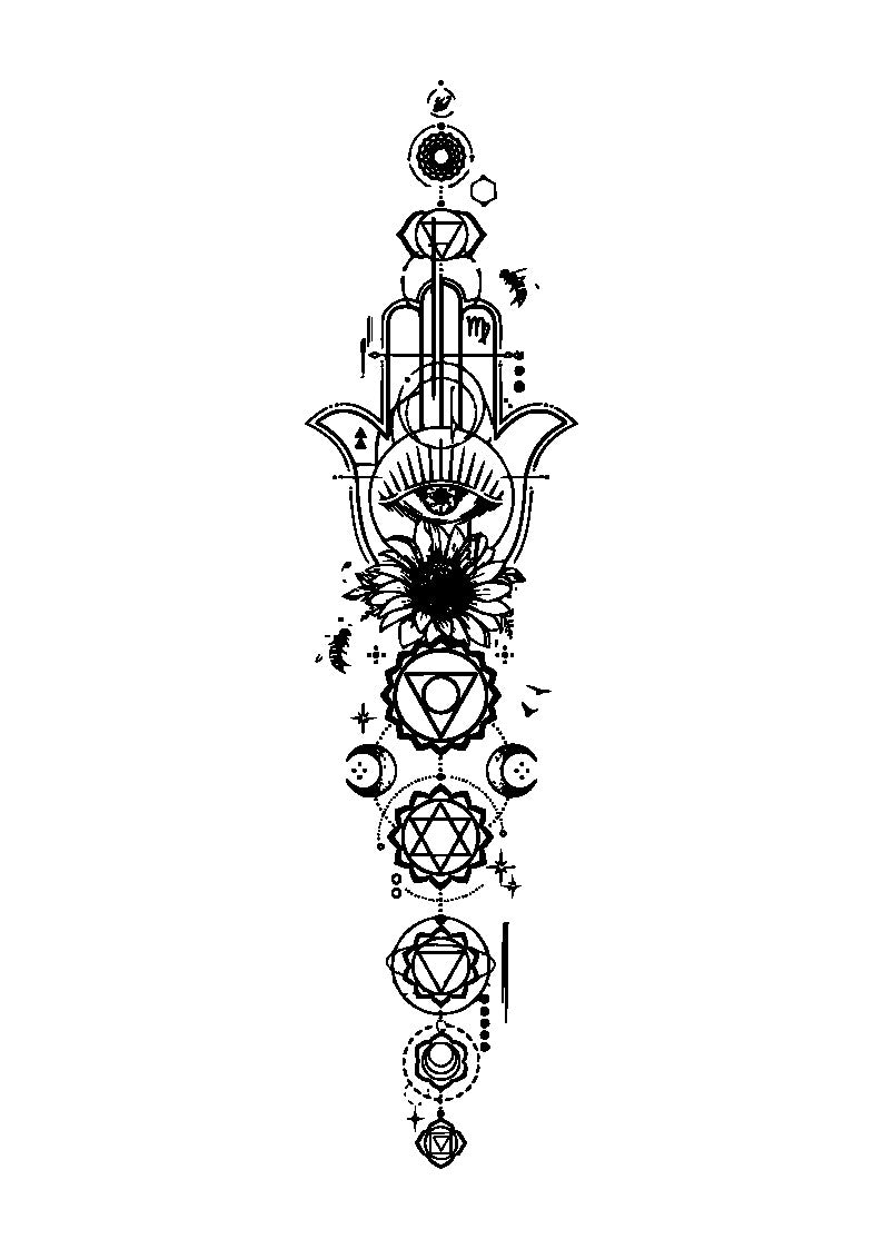 Energy Cleansing Poster | Remove Negative Energy Spiritual Frame