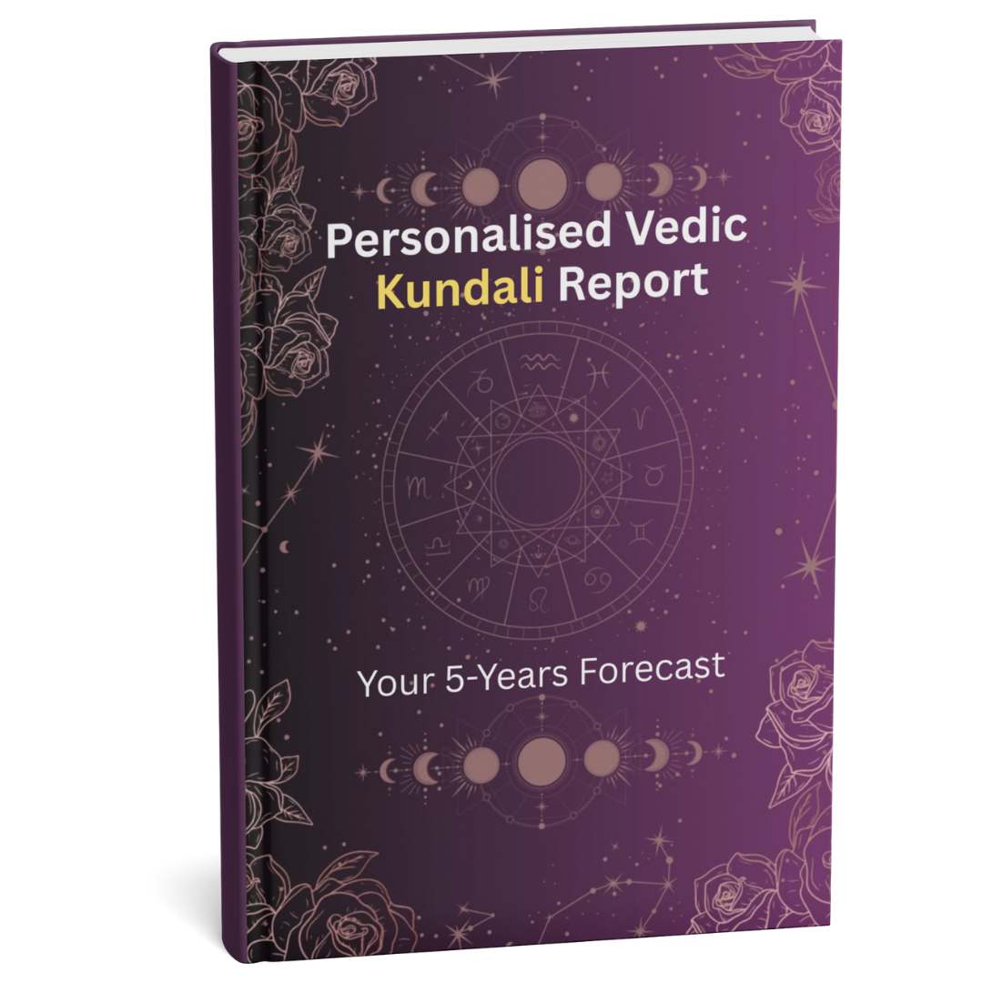 Personalised Vedic Kundali Report – Custom Horoscope with 5-Year Forecast