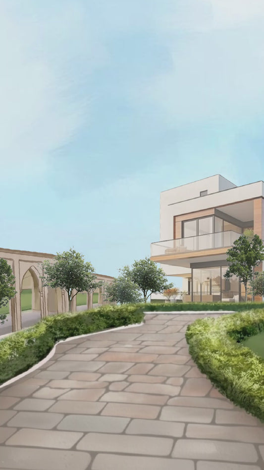 Luxury Garden Wedding Invitation Video | Elite Floral Digital Invites