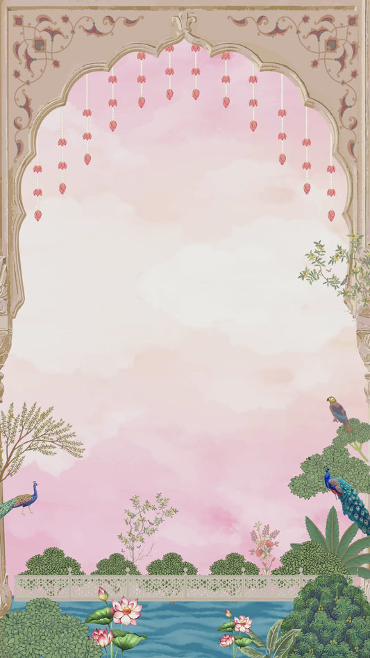 Udaipur Style Wedding Invitation Video | Royal Lake Palace E-Invites