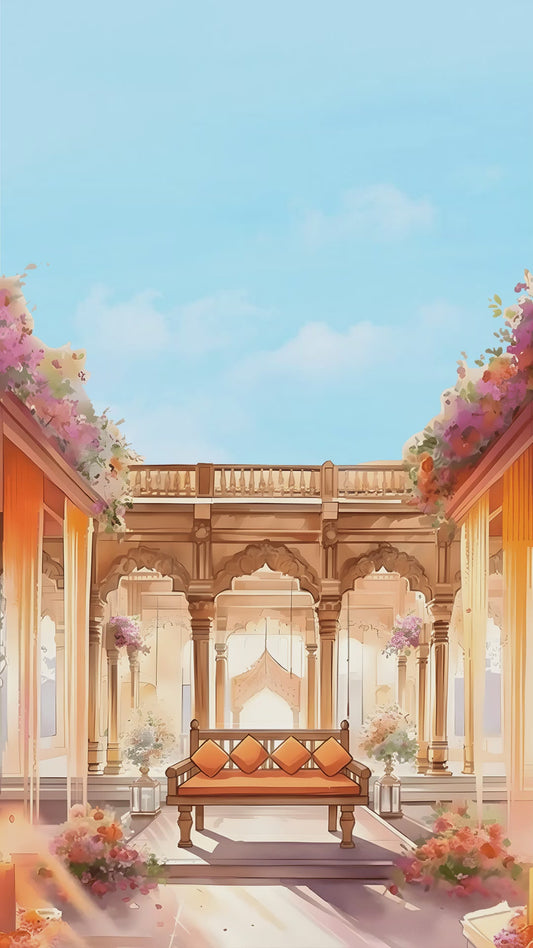 Custom Wedding Invitation Caricature Video | Personalized Fun E-Invites